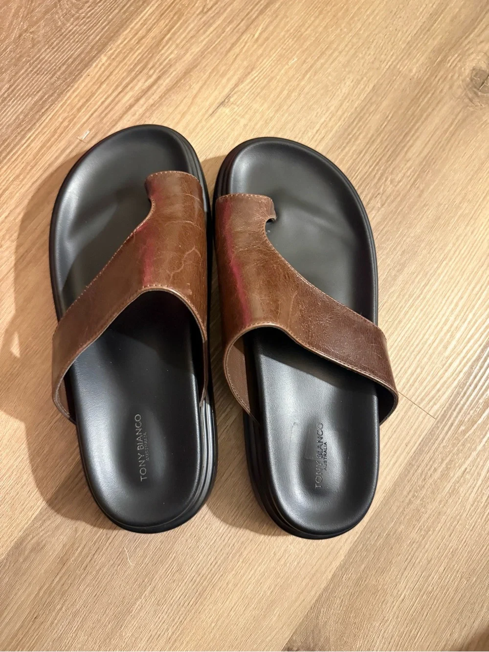 Tony Bianco Jazzy Toe Loop Slip-On Sandals Sole